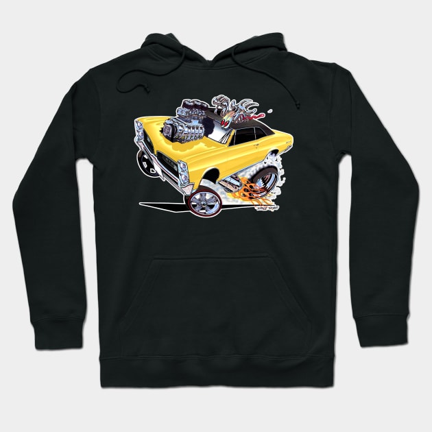 GOATINATOR 1967 Pontiac gto Hoodie by vincecrain